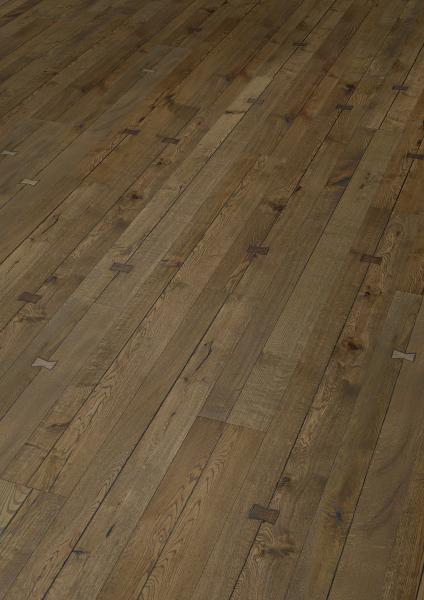 Landhausdiele Eiche Old Style, geölt, Schwalbenschwanztechnik 2,81m²/Paket
